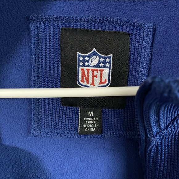 Indianapolis Colts NFL Full Zip Fleece Jacket Womens Medium Blue White - Picture 8 of 9